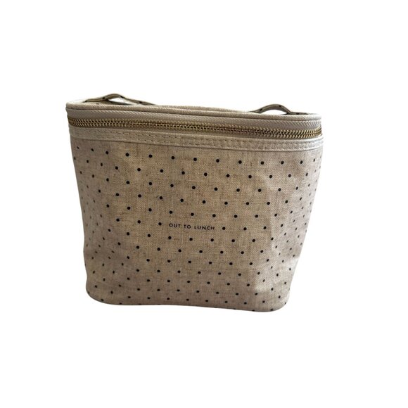 KATE SPADE Polka Dot Top Zip Out To Lunch Cooler Bag - Picture 5 of 10